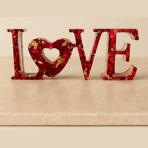 LOVE rouge & or